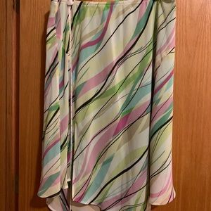 BOGO Lane Bryant 18/20 waterfall pattern skirt